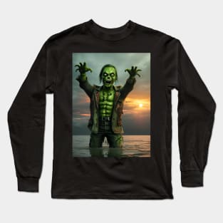 Zombie from the lake Long Sleeve T-Shirt